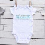 White Short Sleeves Baby Grows - Image 6