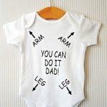White Short Sleeves Baby Grows - Image 5