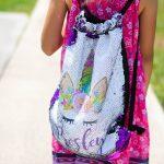 Sequins Drawstring Back-pack - Image 4