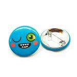 Basic Circular Pin Badge (Pack 5) - Image 4