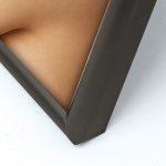 Matte BLACK SILVER PLATED Photo Frame - Image 2