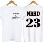 Adult Round-Neck White Tshirt - Image 4