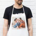 Standard White Kitchen Apron - Image 4