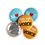 Basic Circular Pin Badge (Pack 5) - Image 6