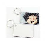 Rentangular Metal Tile Keyring - Double Side - Image 2