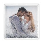 SILVER Glitter Shake Photo Frame - Image 3