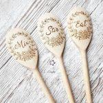 Wood Spoon - Pyro(hand-burnt) - Image 2