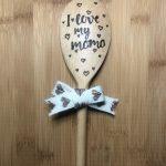 Wood Spoon - Pyro(hand-burnt) - Image 3