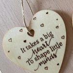 Wood Heart - Pyro(hand-burnt) - Image 2