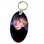 Oval Metal Tile Keyring - Double Side - Image 2