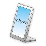 ACRYLIC VERTICAL Photo Frame - Image 2