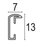 ALUMINIUM BLACK Photo Frame - Image 2