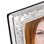 Glossy SILVER PLATED Photo Frame - Image 2