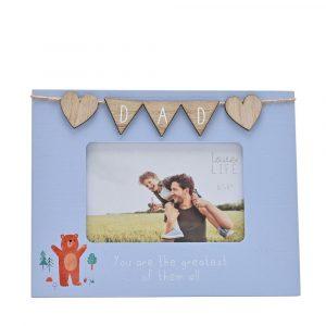 Photo Frame with Bunting DAD Landscape