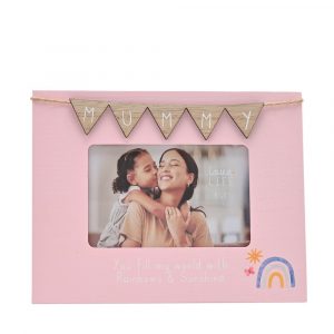 Photo Frame with Bunting MUMMY  Landscape