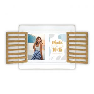RAVELLO 2Q Double Photo Frame