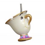 Disney Set of 4 Beauty & The Beast Resin HANGING DECORATIONS - Image 5