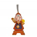 Disney Set of 4 Beauty & The Beast Resin HANGING DECORATIONS - Image 4