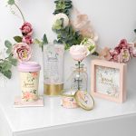 Peaches & Cream Flower in GLASS JAR  Grandma - Image 2