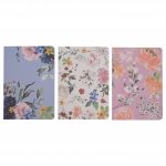 Set of 3 A5 Floral NOTEBOOKS - Image 4