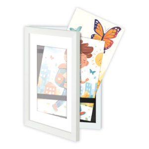 LONDON BOX WHITE Photo Frame