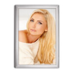 Glossy SILVER PLATED Photo Frame