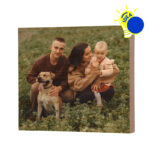 13x18cm Natural Wood Wall Mount