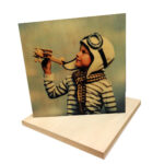 20x20cm Natural Wood Wall Mount